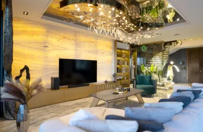 Luxury 3+1 Sea View Twins Villas for Sale in Alanya Bektas with Private Infinity Pool