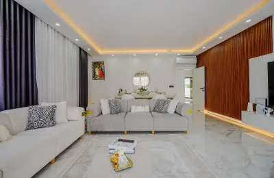 4+1 Luxury Detached Villa with Private Pool in Antalya Dosemealti Yesilbayir