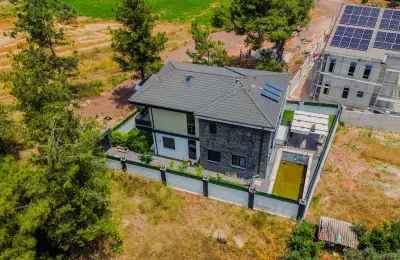 4+1 Luxury Detached Villa with Private Pool in Antalya Dosemealti Yesilbayir
