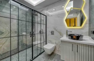 Sovereign 4+1 Eco-Luxury Detached Mansion in Alanya Tepe with Panoramic Sea & Castle Views (Fully Furnished)