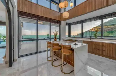 Sovereign 4+1 Eco-Luxury Detached Mansion in Alanya Tepe with Panoramic Sea & Castle Views (Fully Furnished)