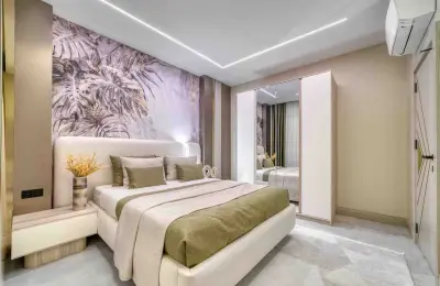 Sovereign 4+1 Eco-Luxury Detached Mansion in Alanya Tepe with Panoramic Sea & Castle Views (Fully Furnished)