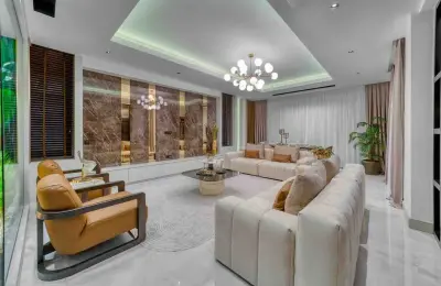 Sovereign 4+1 Eco-Luxury Detached Mansion in Alanya Tepe with Panoramic Sea & Castle Views (Fully Furnished)