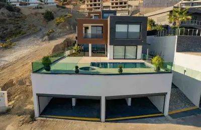Sovereign 4+1 Eco-Luxury Detached Mansion in Alanya Tepe with Panoramic Sea & Castle Views (Fully Furnished)