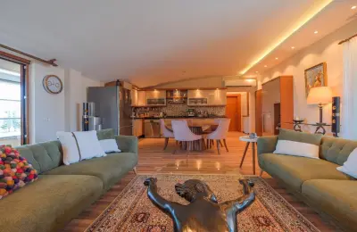 Exclusive 190 m² Duplex Apartment in Prestigious Gürsu, Konyaaltı – 150 Meters to the Beach