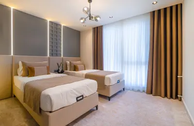 5-Star Hotel Concept Luxury Apartments for Sale in Alanya Tosmur Near Dim River