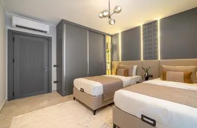 5-Star Hotel Concept Luxury Apartments for Sale in Alanya Tosmur Near Dim River