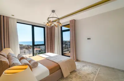 5-Star Hotel Concept Luxury Apartments for Sale in Alanya Tosmur Near Dim River