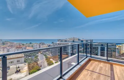 5-Star Hotel Concept Luxury Apartments for Sale in Alanya Tosmur Near Dim River