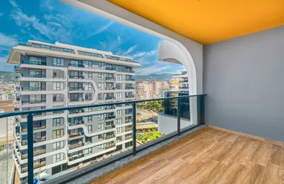 5-Star Hotel Concept Luxury Apartments for Sale in Alanya Tosmur Near Dim River