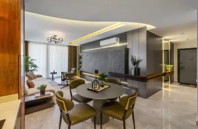 5-Star Hotel Concept Luxury Apartments for Sale in Alanya Tosmur Near Dim River
