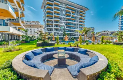 5-Star Hotel Concept Luxury Apartments for Sale in Alanya Tosmur Near Dim River