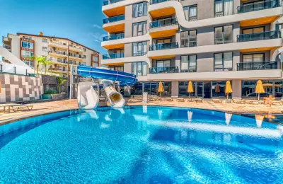 5-Star Hotel Concept Luxury Apartments for Sale in Alanya Tosmur Near Dim River