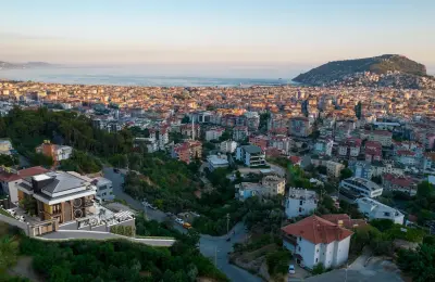 Panoramic Sea & Castle View Luxury Apartments and Penthouses for Sale in Alanya Bektaş