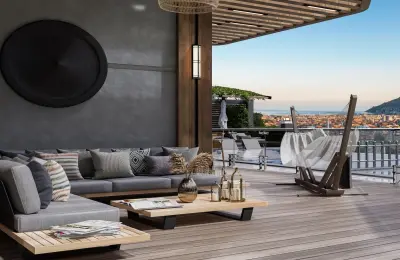 Panoramic Sea & Castle View Luxury Apartments and Penthouses for Sale in Alanya Bektaş