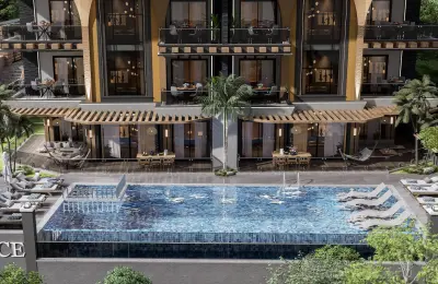 Panoramic Sea & Castle View Luxury Apartments and Penthouses for Sale in Alanya Bektaş