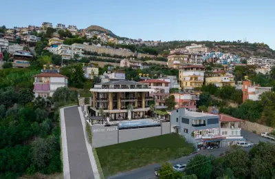 Panoramic Sea & Castle View Luxury Apartments and Penthouses for Sale in Alanya Bektaş