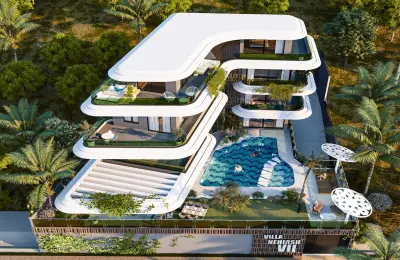 Alanya Kargıcak'ta Satılık 7+1 Panoramik Deniz Manzaralı Lüks Mega Villa