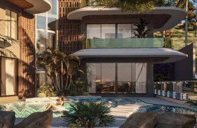 Alanya Kargıcak'ta Satılık 7+1 Panoramik Deniz Manzaralı Lüks Mega Villa