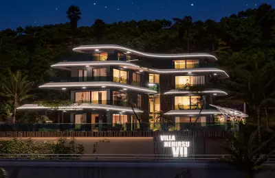 Alanya Kargıcak'ta Satılık 7+1 Panoramik Deniz Manzaralı Lüks Mega Villa