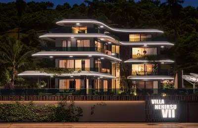 Alanya Kargıcak'ta Satılık 7+1 Panoramik Deniz Manzaralı Lüks Mega Villa