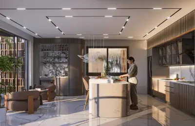 Alanya Kargıcak'ta Satılık 7+1 Panoramik Deniz Manzaralı Lüks Mega Villa