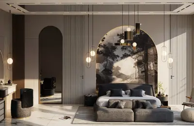 Alanya Kargıcak'ta Satılık 7+1 Panoramik Deniz Manzaralı Lüks Mega Villa