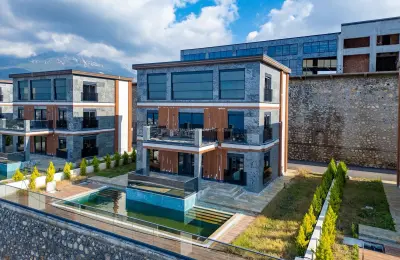 Fully Furnished 4+1 Luxury Detached Villa with Private Pool & Sea Views