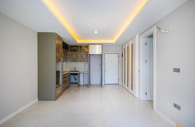 Алания Оба: Квартира 1+1 в Комплексе 5* Отеля | Бассейн, Хаммам, Теннис и Кинотеатр
