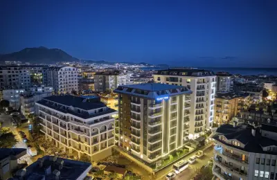 Modern Residence 1+1 and 2+1 Luxury Apartments Near the Sea in Alanya