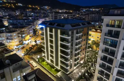 Modern Residence 1+1 and 2+1 Luxury Apartments Near the Sea in Alanya