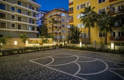 Modern Residence 1+1 and 2+1 Luxury Apartments Near the Sea in Alanya