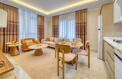 Modern Residence 1+1 and 2+1 Luxury Apartments Near the Sea in Alanya