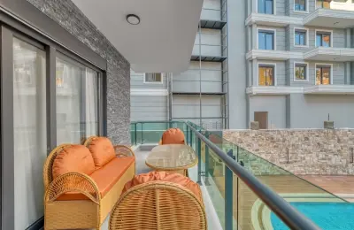 Modern Residence 1+1 and 2+1 Luxury Apartments Near the Sea in Alanya