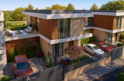 Роскошная частная вилла 4+1 с бассейном на продажу в Алтынкале, Дошемеалты