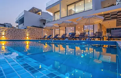 Brand New 6-Bed Villa on 5,400 sqm Plot in Ortaalan, Kalkan