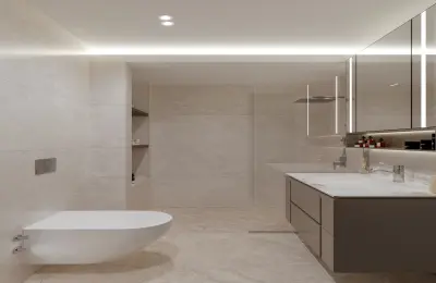 Sovereign Coastal Living: Palatial 212 m² 4+1 Executive Residence in Oba, Alanya