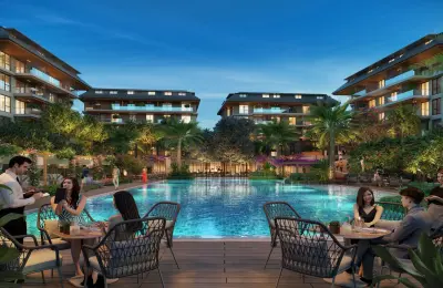 Sovereign Coastal Living: Palatial 212 m² 4+1 Executive Residence in Oba, Alanya