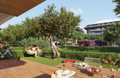 Sovereign Coastal Living: Palatial 212 m² 4+1 Executive Residence in Oba, Alanya