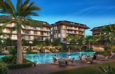Sovereign Coastal Living: Palatial 212 m² 4+1 Executive Residence in Oba, Alanya