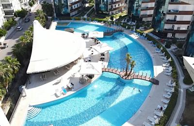 Аренда 2+1: Элитный Комплекс Onkel Residence в Центре Лимана, Коньяалты