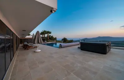 Unrivaled Luxury: Captivating 4-Bedroom Villa with Stunning Patara Beach & Sunset Views