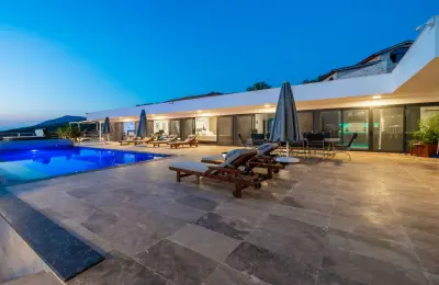 Unrivaled Luxury: Captivating 4-Bedroom Villa with Stunning Patara Beach & Sunset Views
