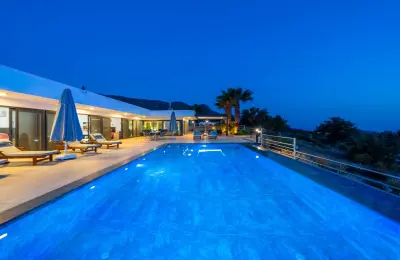 Unrivaled Luxury: Captivating 4-Bedroom Villa with Stunning Patara Beach & Sunset Views