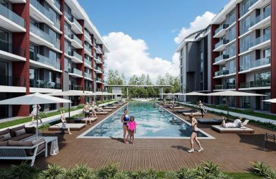 Port Life Residence в Сарысу: Роскошная Жизнь у Моря с Теплым Полом, Хамамом и Бассейнами