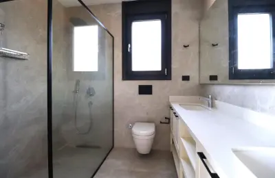 Modern 3-Bedroom Twin Villa in Antalya Döşemealtı with Private Pool & Landscaped Garden