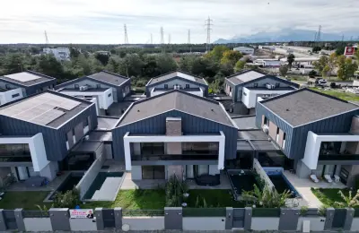 Modern 3-Bedroom Twin Villa in Antalya Döşemealtı with Private Pool & Landscaped Garden
