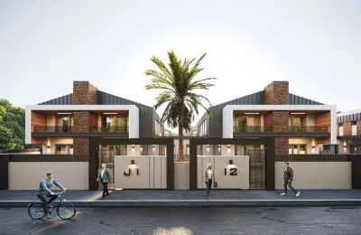 Modern 3-Bedroom Twin Villa in Antalya Döşemealtı with Private Pool & Landscaped Garden