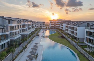 Sunset Park Side: Элитный Комплекс с Бассейном 1200 м² и Теплыми Полами