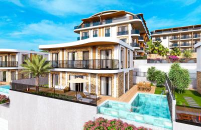 Exclusive Luxury Complex in Kargıcak: Villas, Duplexes, and Full SPA Facilities